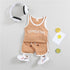 Boys Short Sleeve Shorts Two-Piece Set